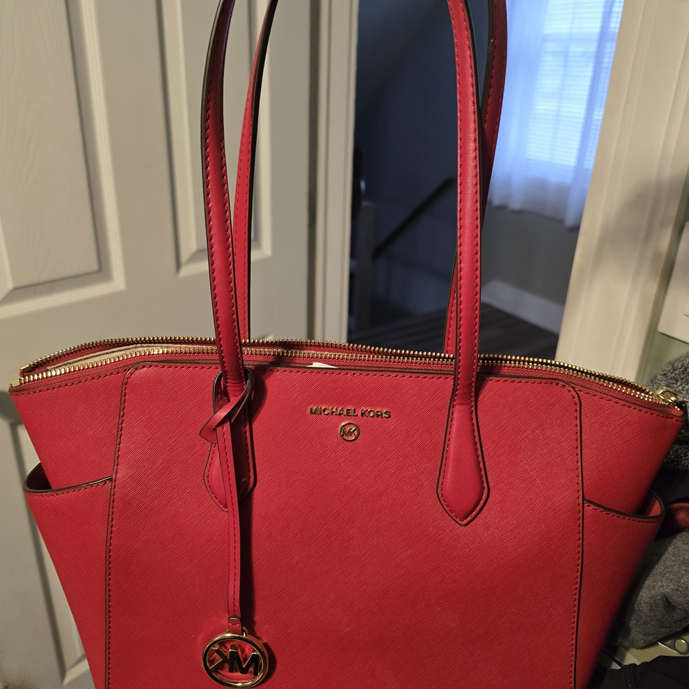 Michael Kors Vibrant Red Tote